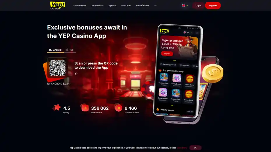 Yep Casino App