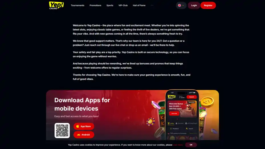 Yep Casino Klantenservice